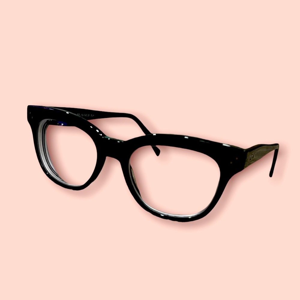 Vintage style cat eye Christian Designed of palm spring glasses.
